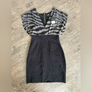 NWT Nicole Miller SZ 12 Fitted Dress for evening, party, cocktail, night out.